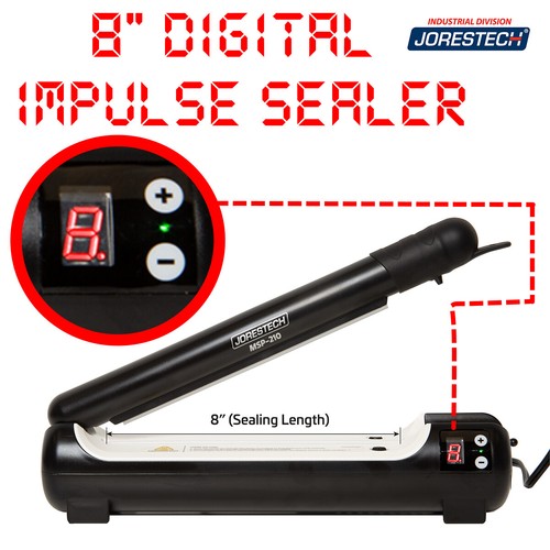 Hand impulse bag sealer - 8",