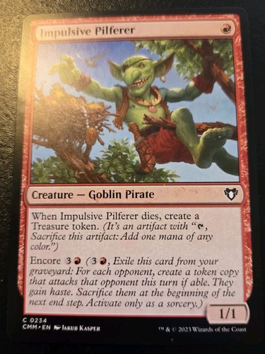 Impulsive pilferer 0234 common - impulsive,